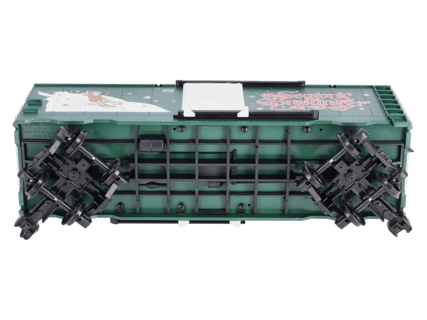 Lionel 8-87022 G Scale Christmas Boxcar