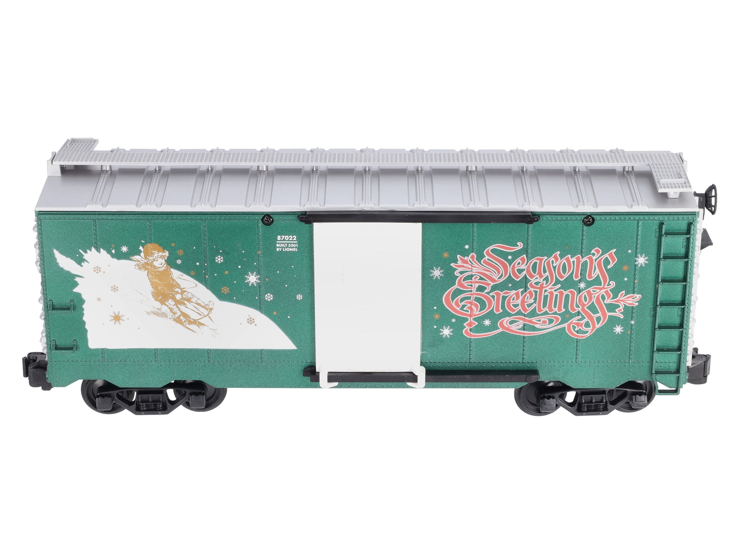 Lionel 8-87022 G Scale Christmas Boxcar