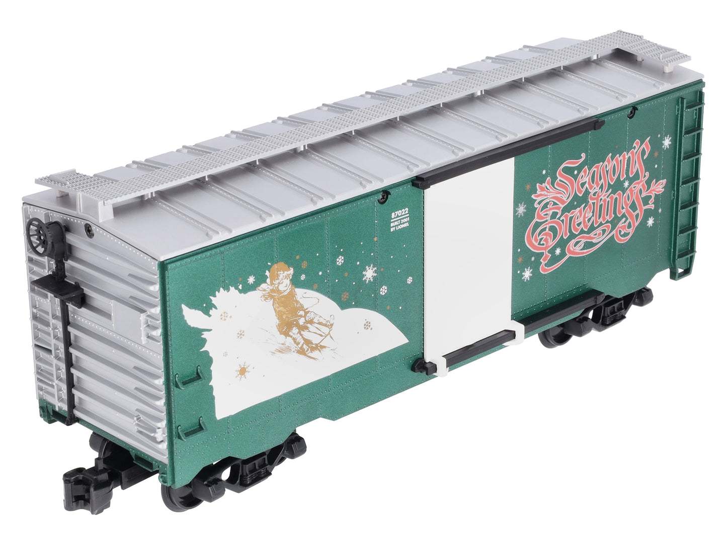 Lionel 8-87022 G Scale Christmas Boxcar