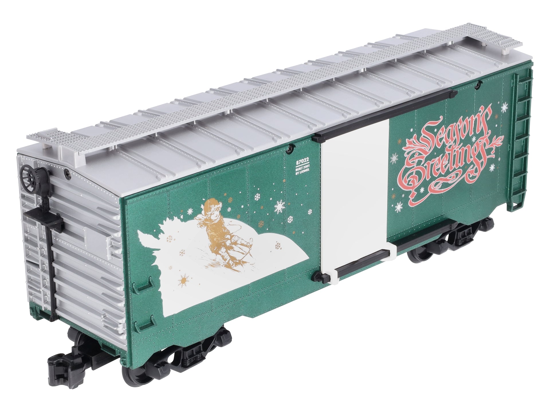 Lionel 8-87022 G Scale Christmas Boxcar