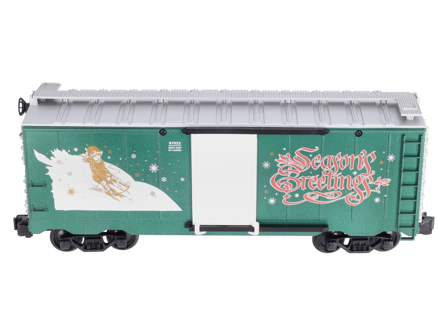 Lionel 8-87022 G Scale Christmas Boxcar