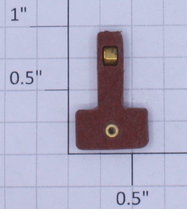 Lionel NH-9 O Gauge Red Fiber Headlight Contact Insert Assembly