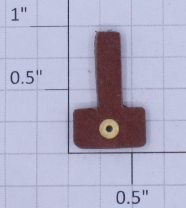 Lionel NH-9 O Gauge Red Fiber Headlight Contact Insert Assembly