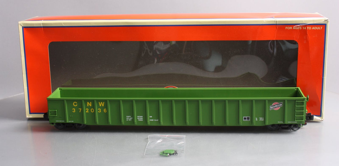 Lionel 6-83318 O Gauge Chicago & North Western 65' Mill Gondola #342036 LN/Box