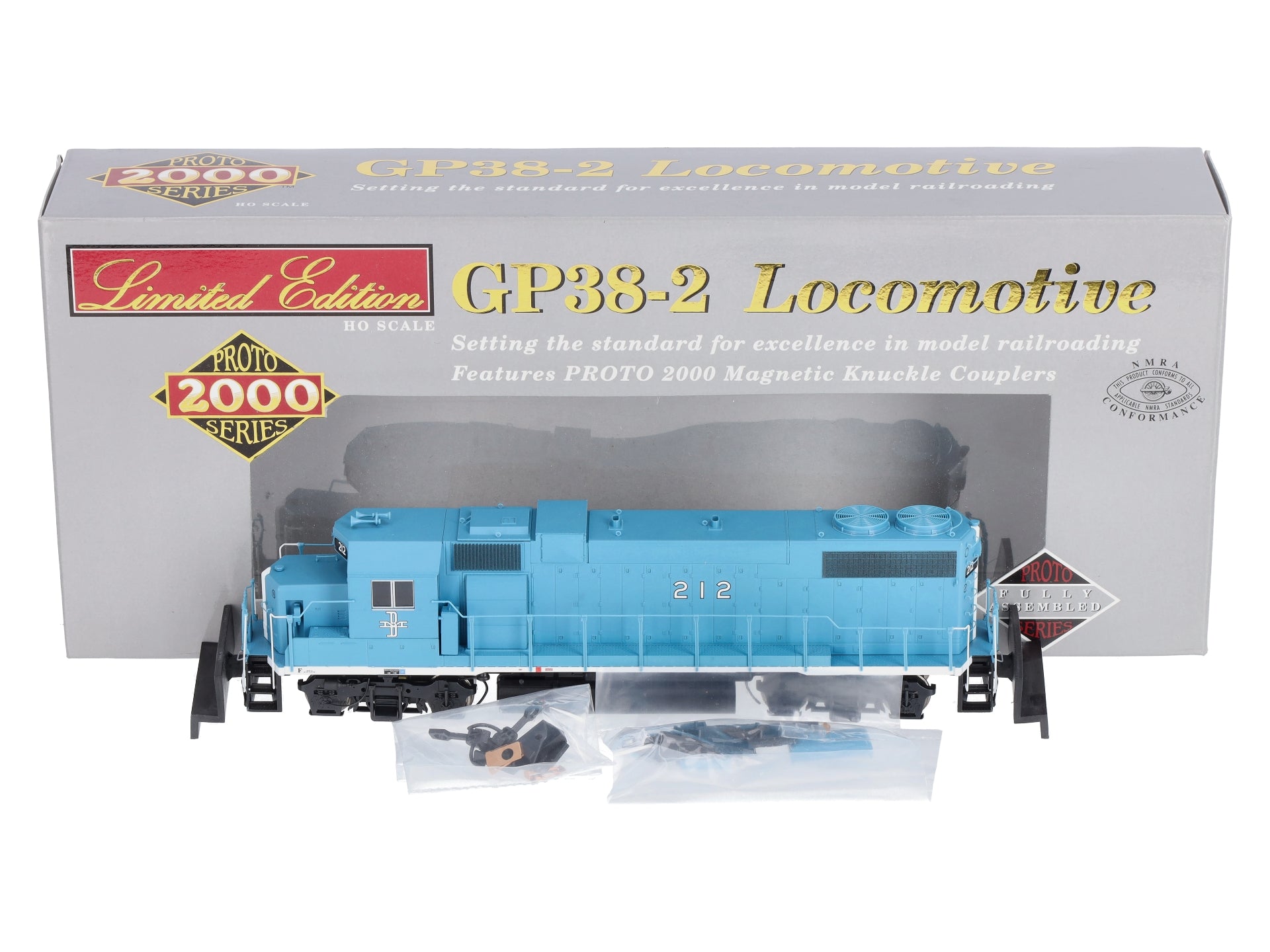 Proto 2000 30777 HO Scale Boston & Maine GP38-2 Diesel
