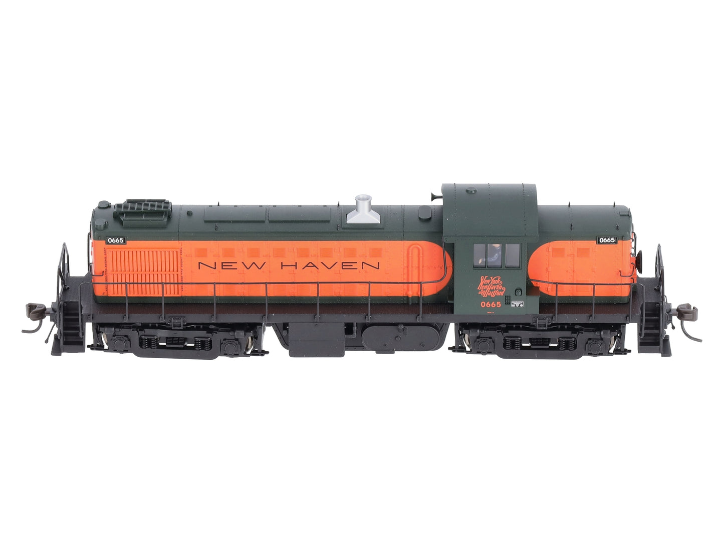 Atlas 7107 HO Scale New Haven ALCO RS-1 Powered Diesel Locomotive #0665 LN/Box
