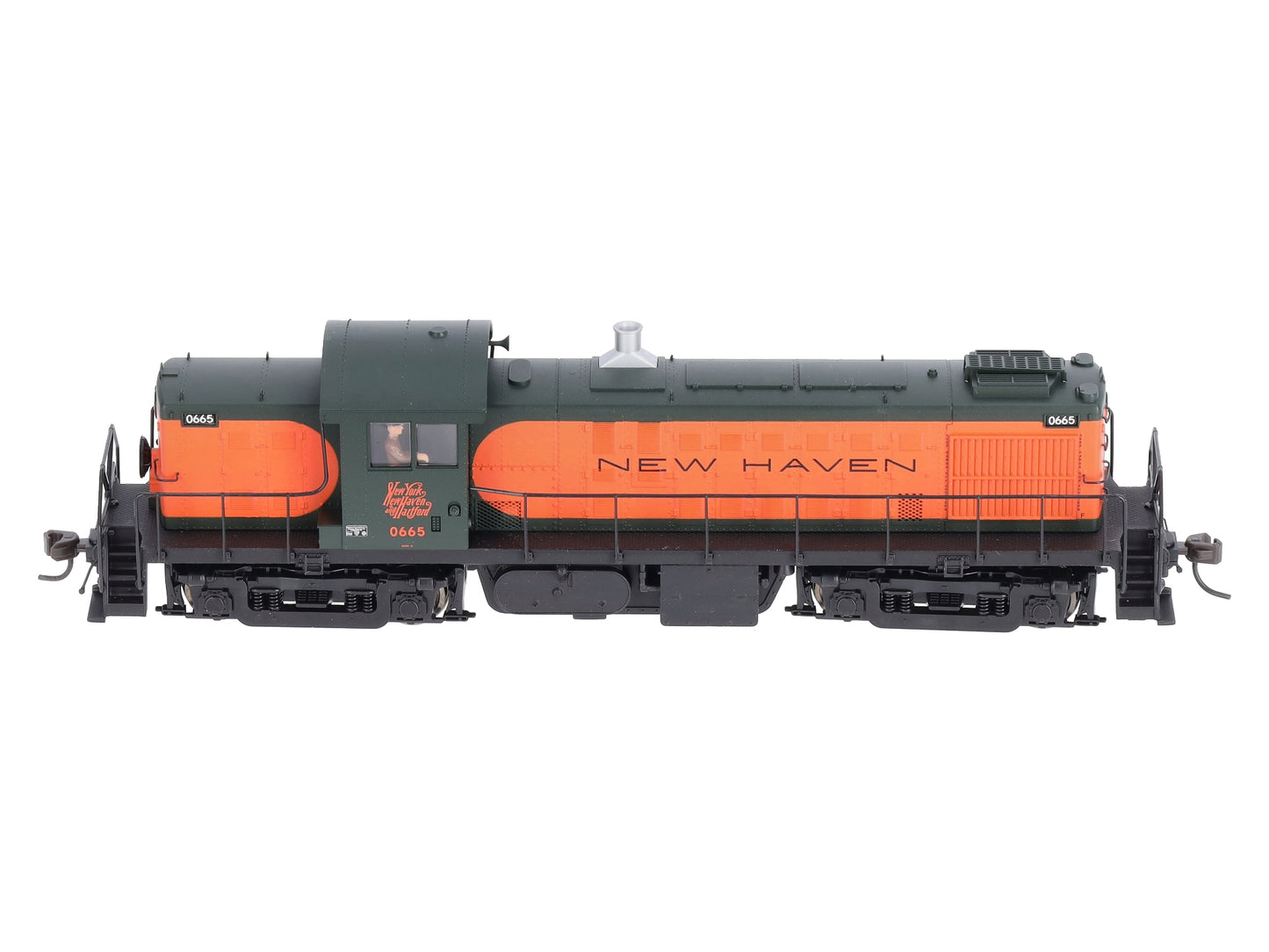 Atlas 7107 HO Scale New Haven ALCO RS-1 Powered Diesel Locomotive #0665 LN/Box