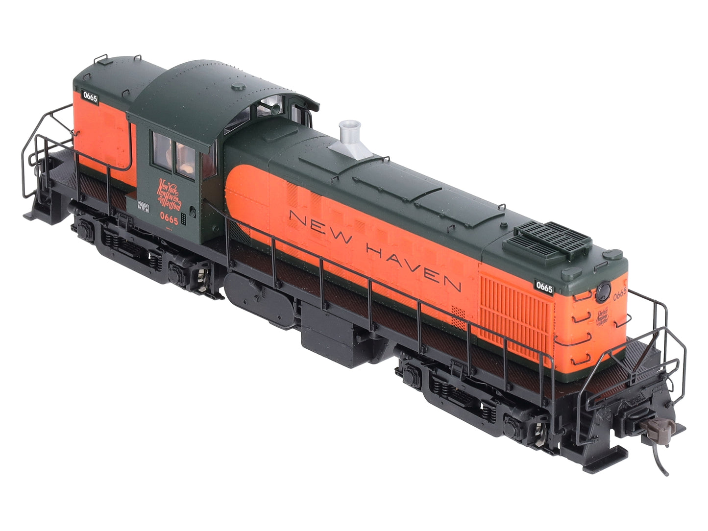 Atlas 7107 HO Scale New Haven ALCO RS-1 Powered Diesel Locomotive #0665 LN/Box