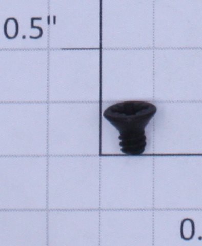 Lionel 8950-151 #6-32 x 1/4" Black Phillips Flat Head Machine Screw