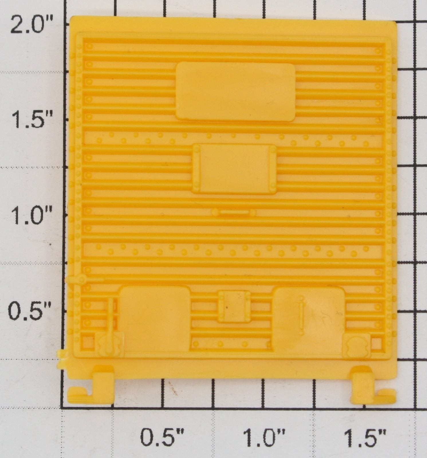 Lionel 6-9717 Yellow Multi-Panel Door w/ Guides 