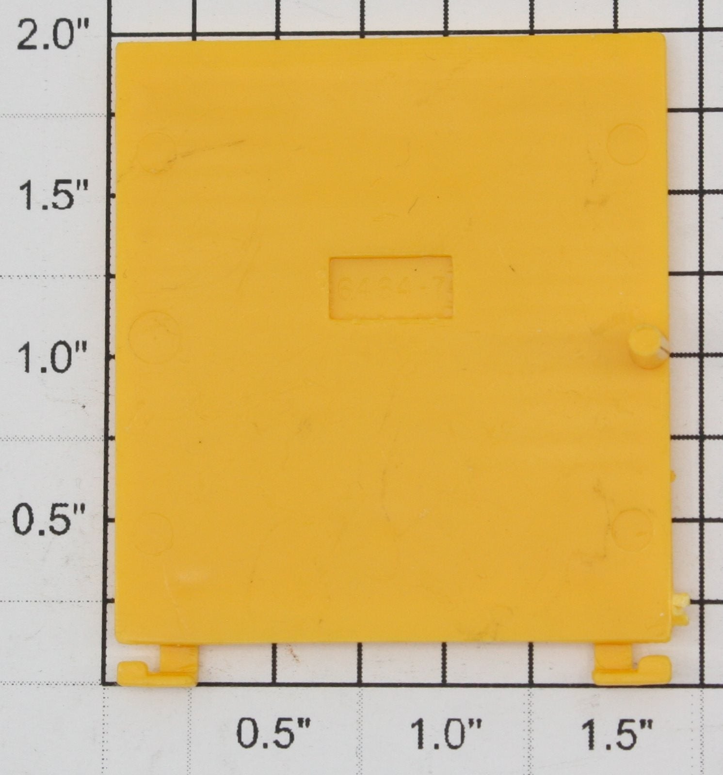 Lionel 6-9717 Yellow Multi-Panel Door w/ Guides 