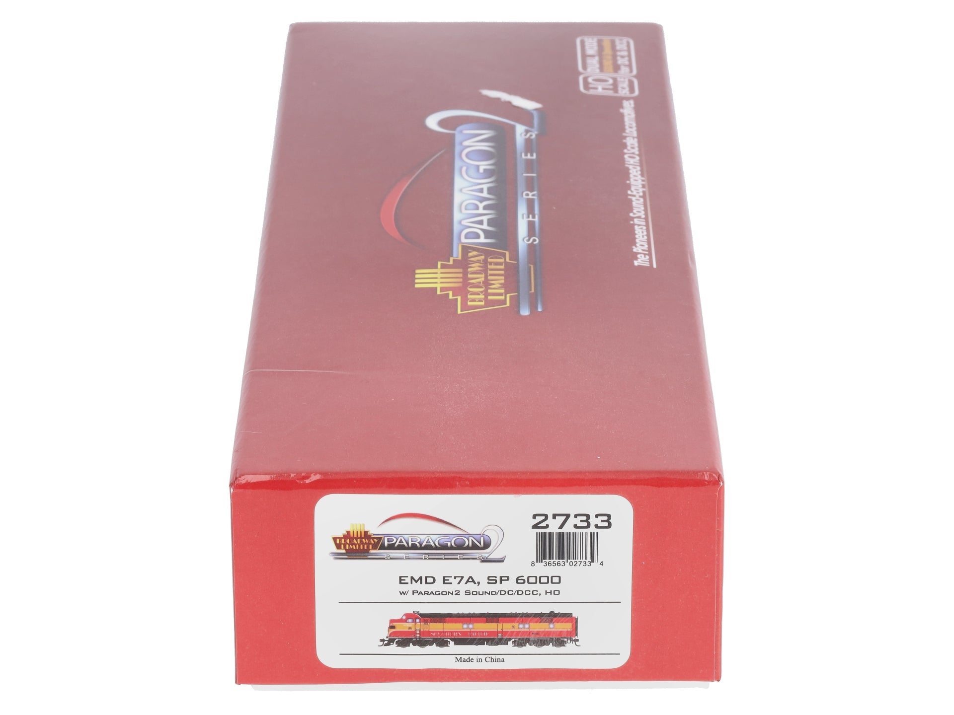 Broadway Limited 2733 HO Southern Pacific EMD E7A Paragon2™ DCC & Sound #6000