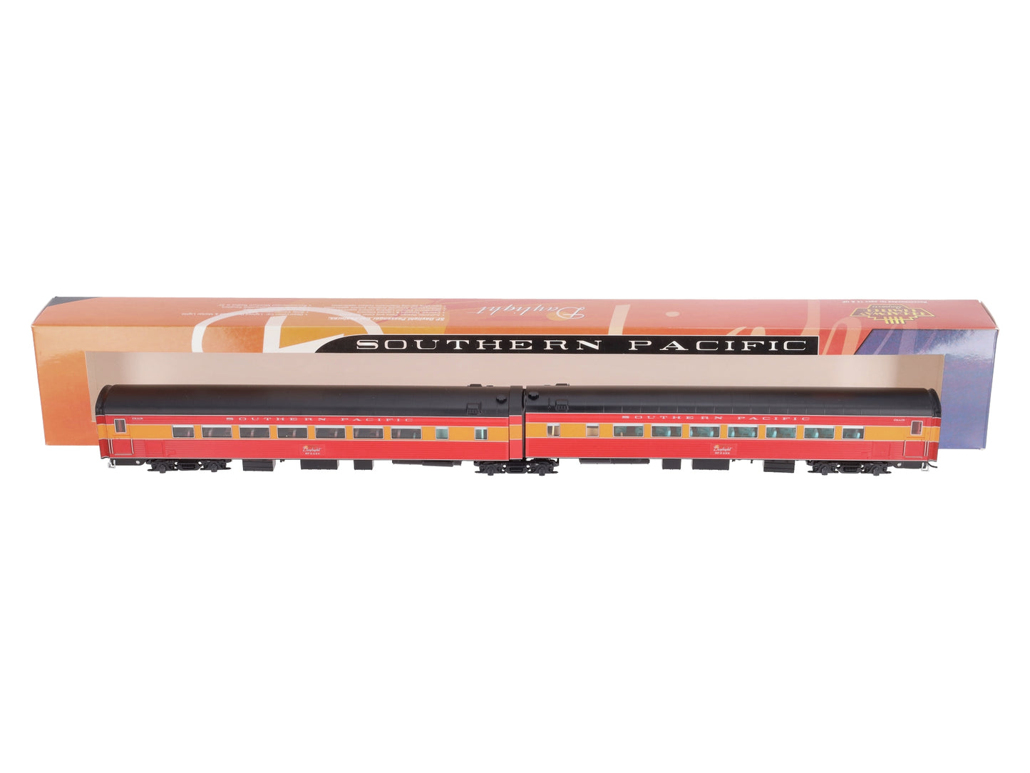 Broadway Limited 1579 HO SP Coast Daylight-1953 Postwar Car#W2460/M2459 Set of 2