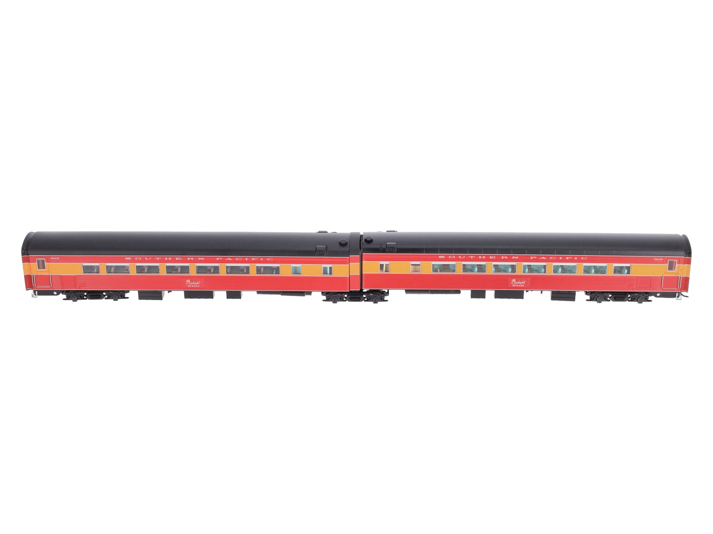 Broadway Limited 1579 HO SP Coast Daylight-1953 Postwar Car#W2460/M2459 Set of 2