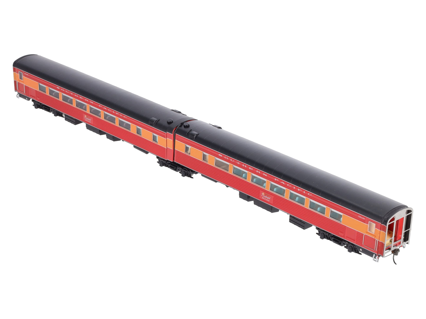 Broadway Limited 1579 HO SP Coast Daylight-1953 Postwar Car#W2460/M2459 Set of 2