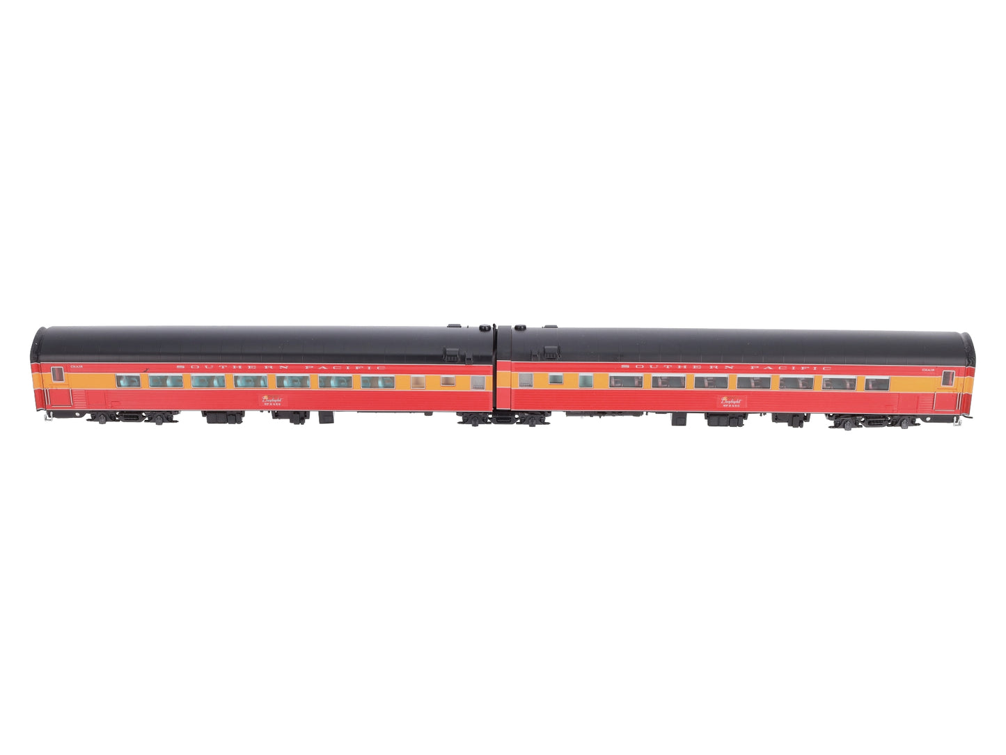 Broadway Limited 1579 HO SP Coast Daylight-1953 Postwar Car#W2460/M2459 Set of 2