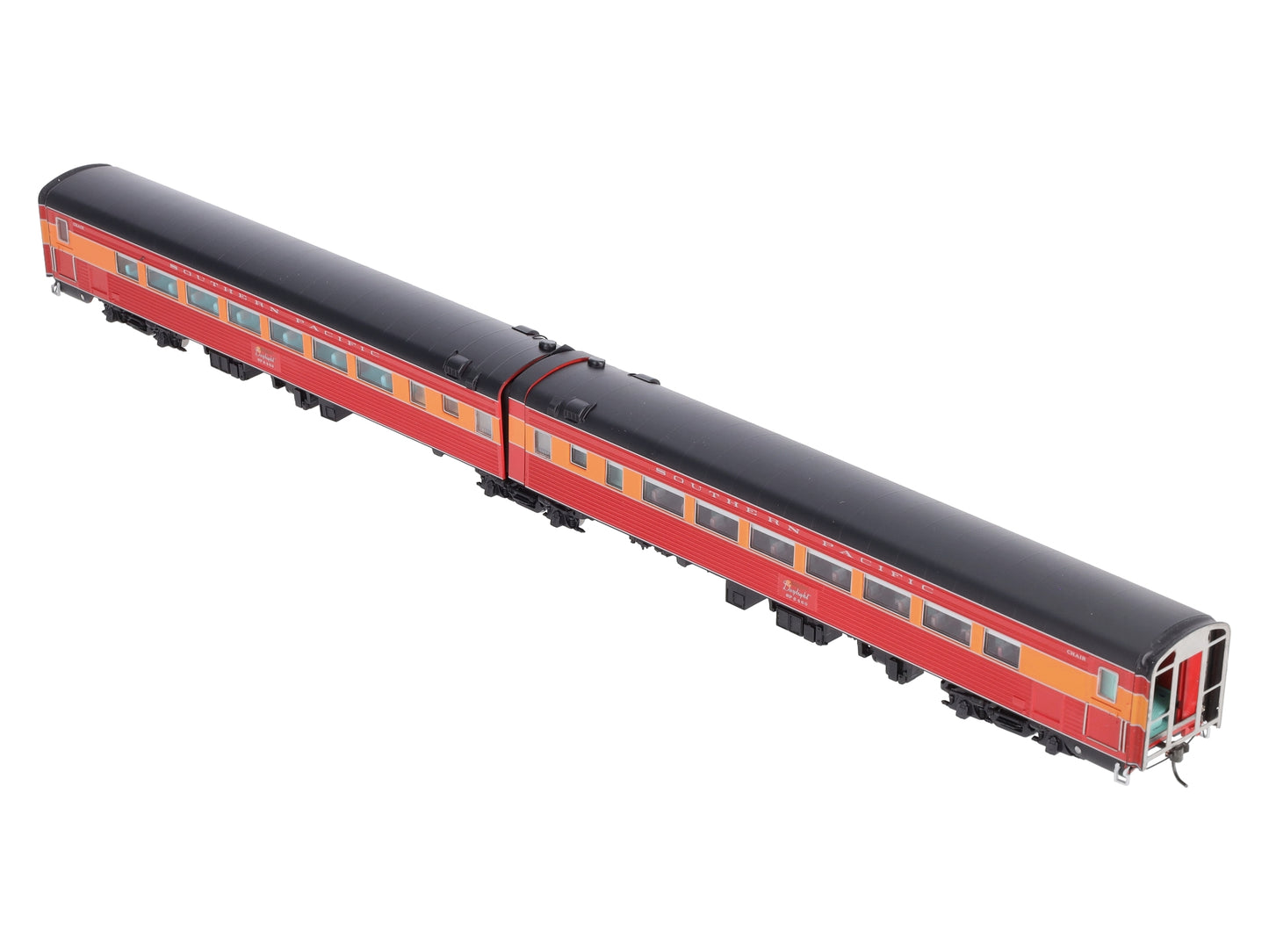 Broadway Limited 1579 HO SP Coast Daylight-1953 Postwar Car#W2460/M2459 Set of 2