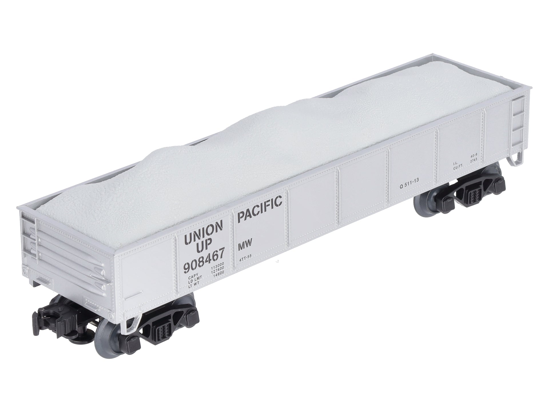 Lionel 2143161 O Union Pacific Standard Gondola with Ballast Load #908467