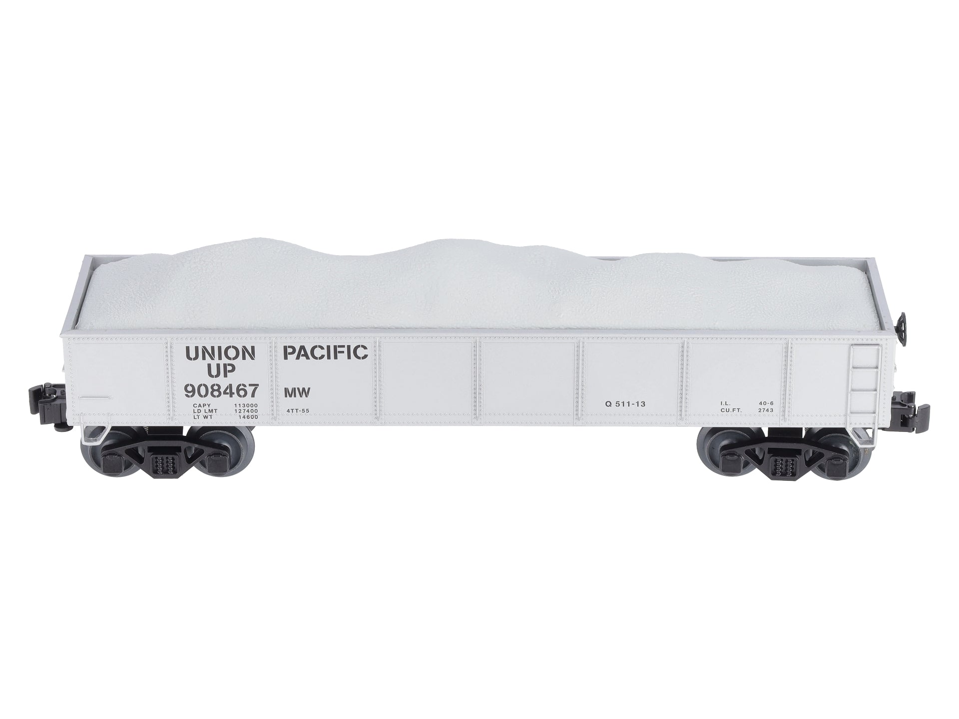 Lionel 2143161 O Union Pacific Standard Gondola with Ballast Load #908467