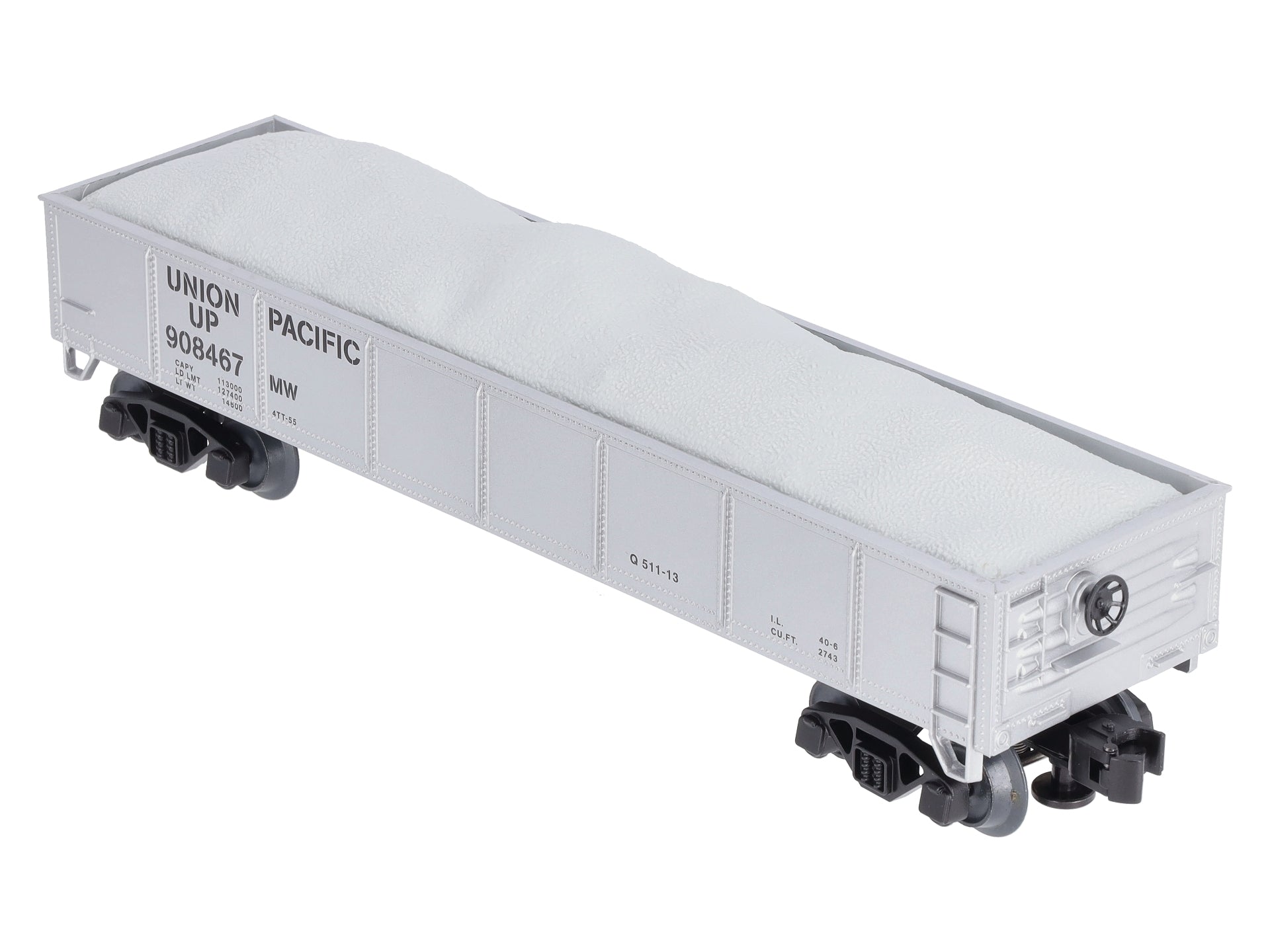 Lionel 2143161 O Union Pacific Standard Gondola with Ballast Load #908467