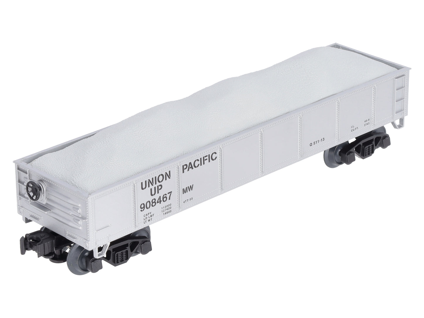 Lionel 2143161 O Union Pacific Standard Gondola with Ballast Load #908467