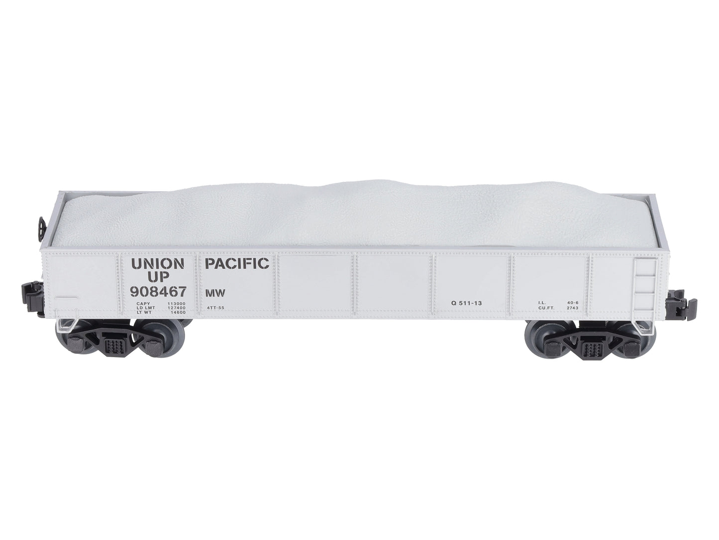 Lionel 2143161 O Union Pacific Standard Gondola with Ballast Load #908467