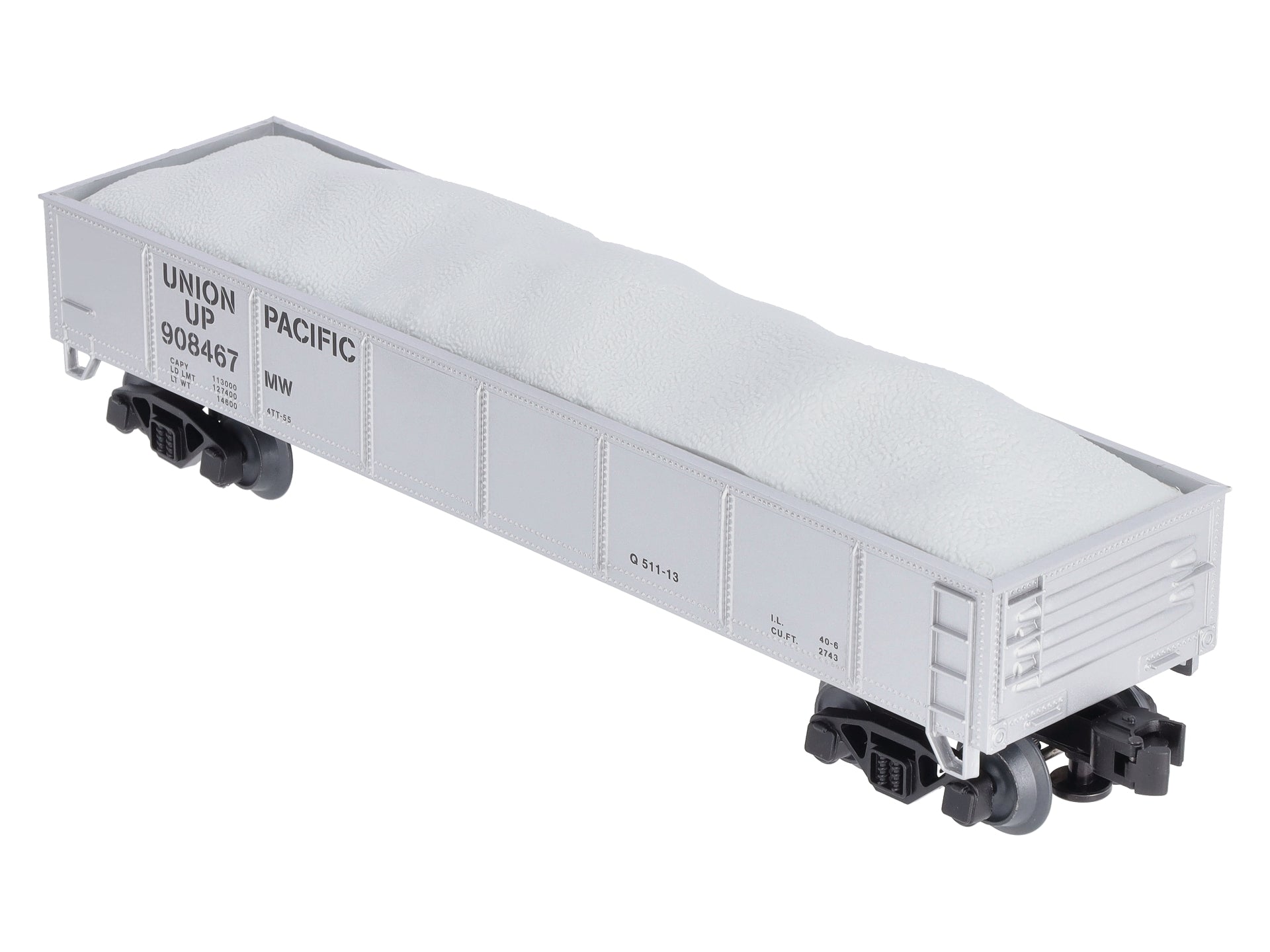 Lionel 2143161 O Union Pacific Standard Gondola with Ballast Load #908467