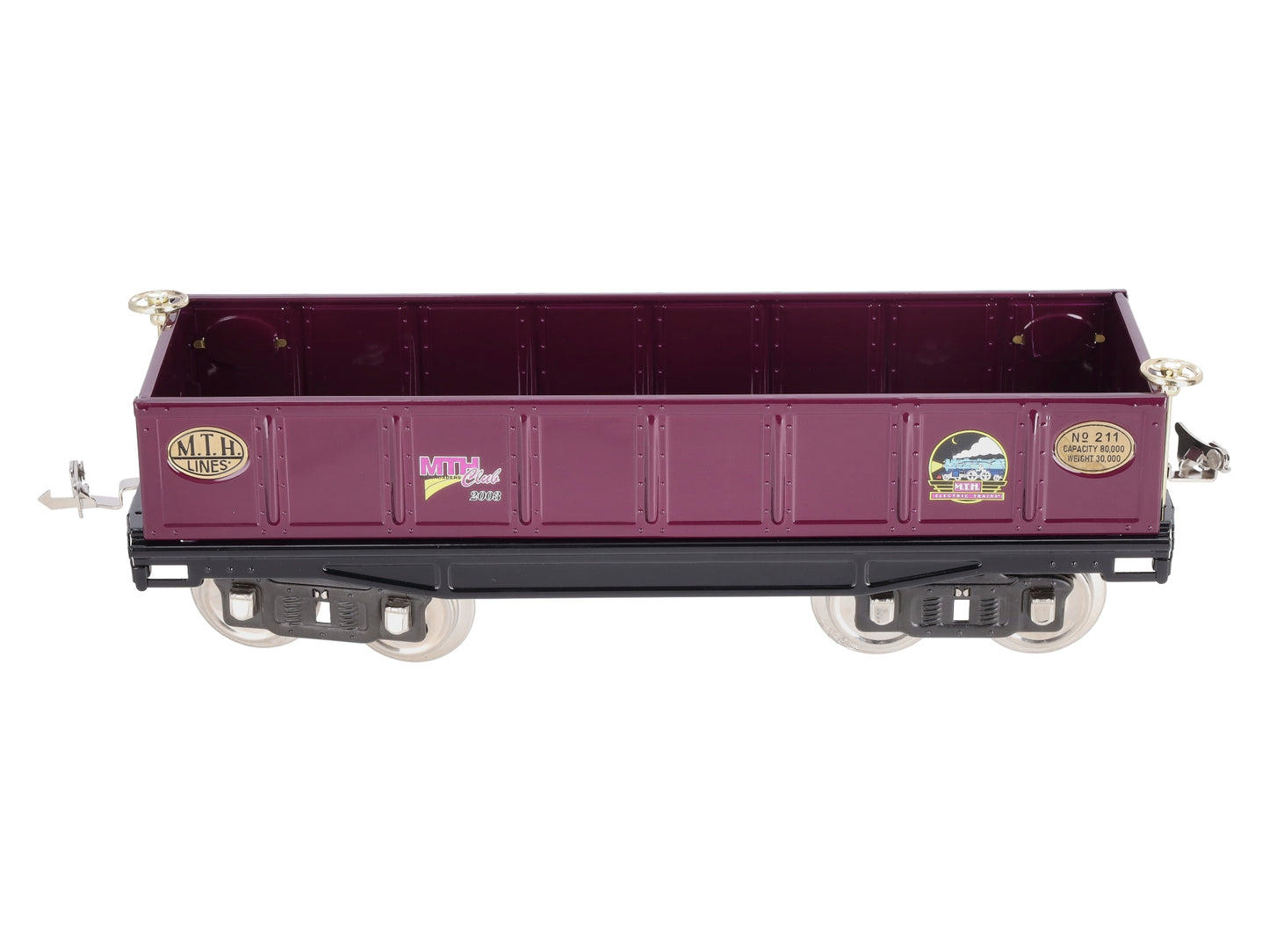 MTH 10-2034 Standard Gauge MTH RR Club 200 Series Gondola LN/Box