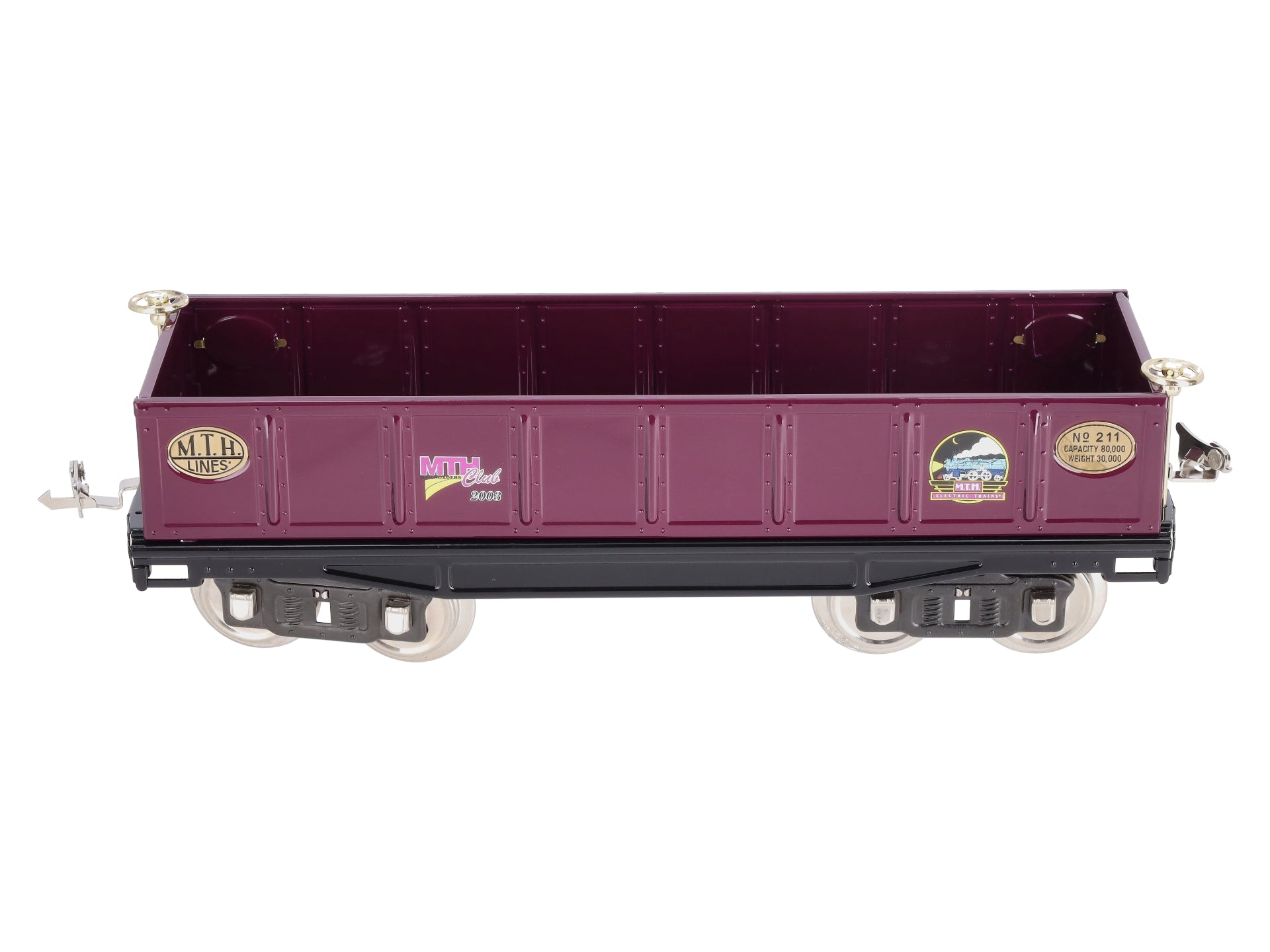 MTH 10-2034 Standard Gauge MTH RR Club 200 Series Gondola LN/Box
