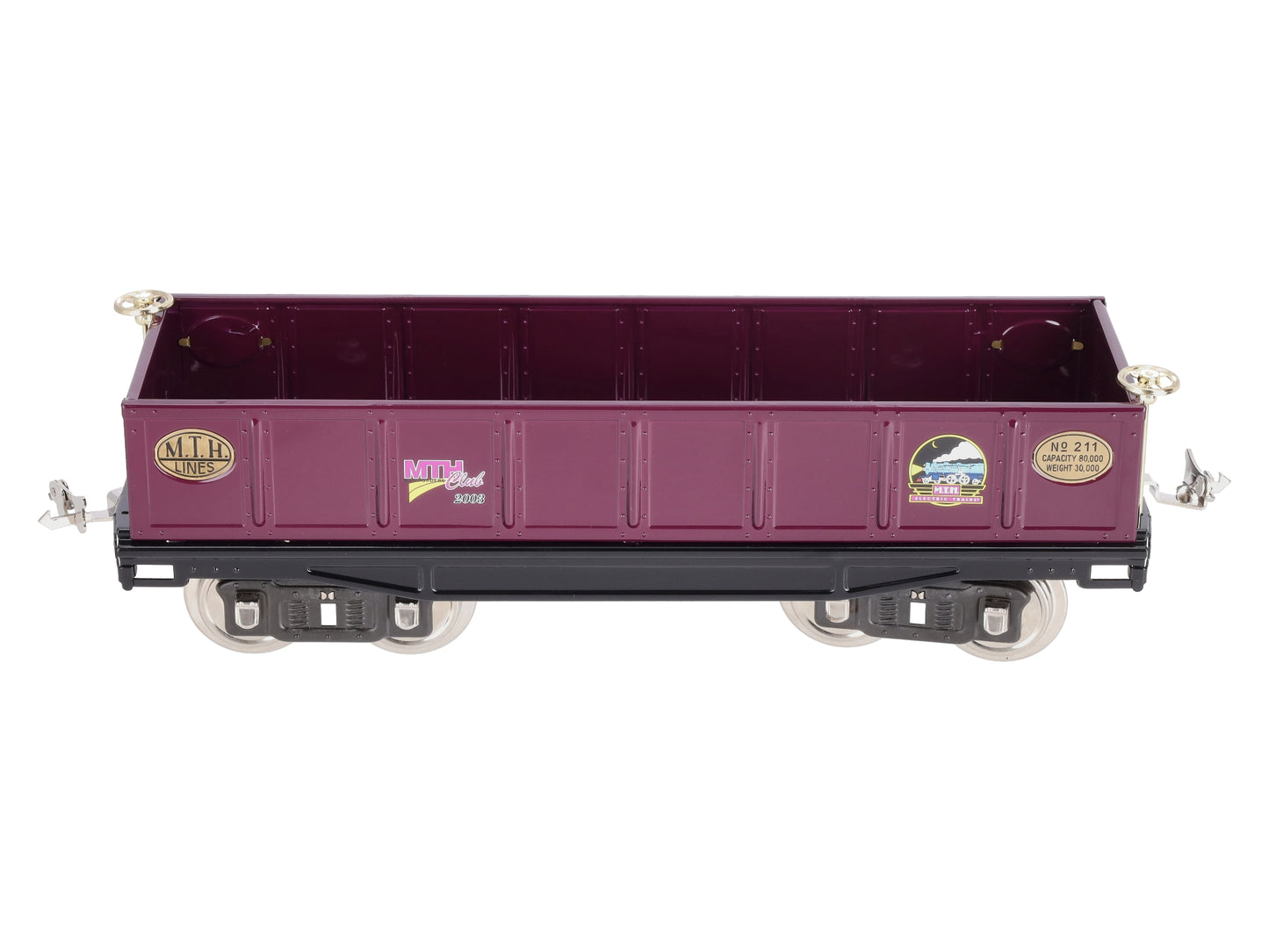 MTH 10-2034 Standard Gauge MTH RR Club 200 Series Gondola LN/Box