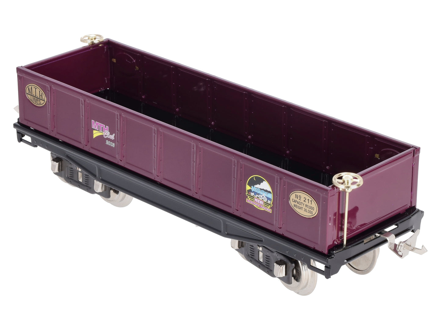 MTH 10-2034 Standard Gauge MTH RR Club 200 Series Gondola LN/Box