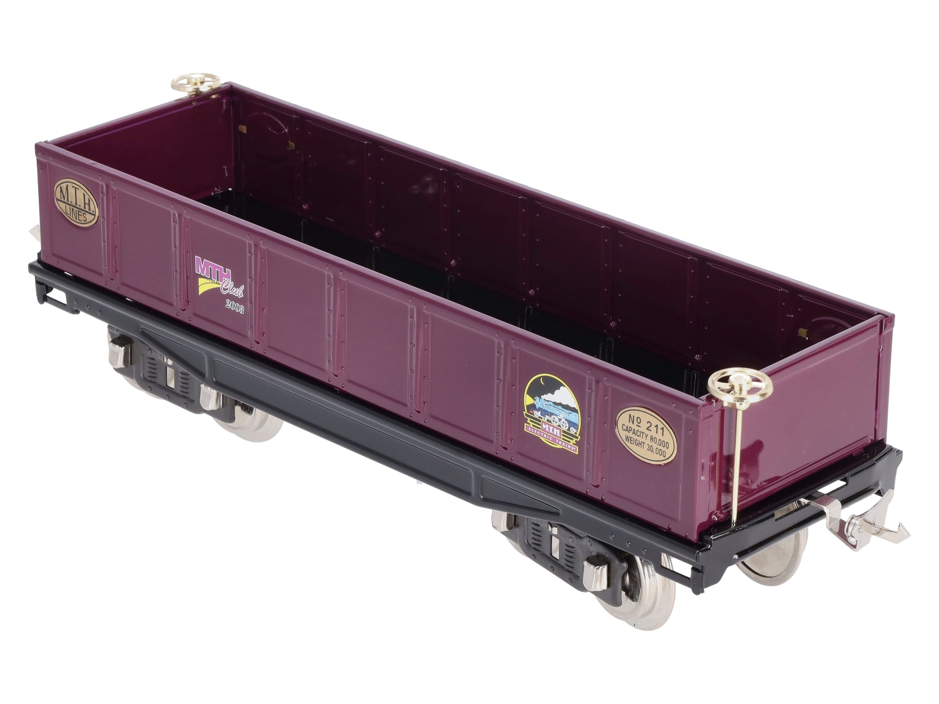 MTH 10-2034 Standard Gauge MTH RR Club 200 Series Gondola LN/Box