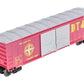 Lionel 6-17273 O Gauge DT&I  Double Door Boxcar with Auto Frames