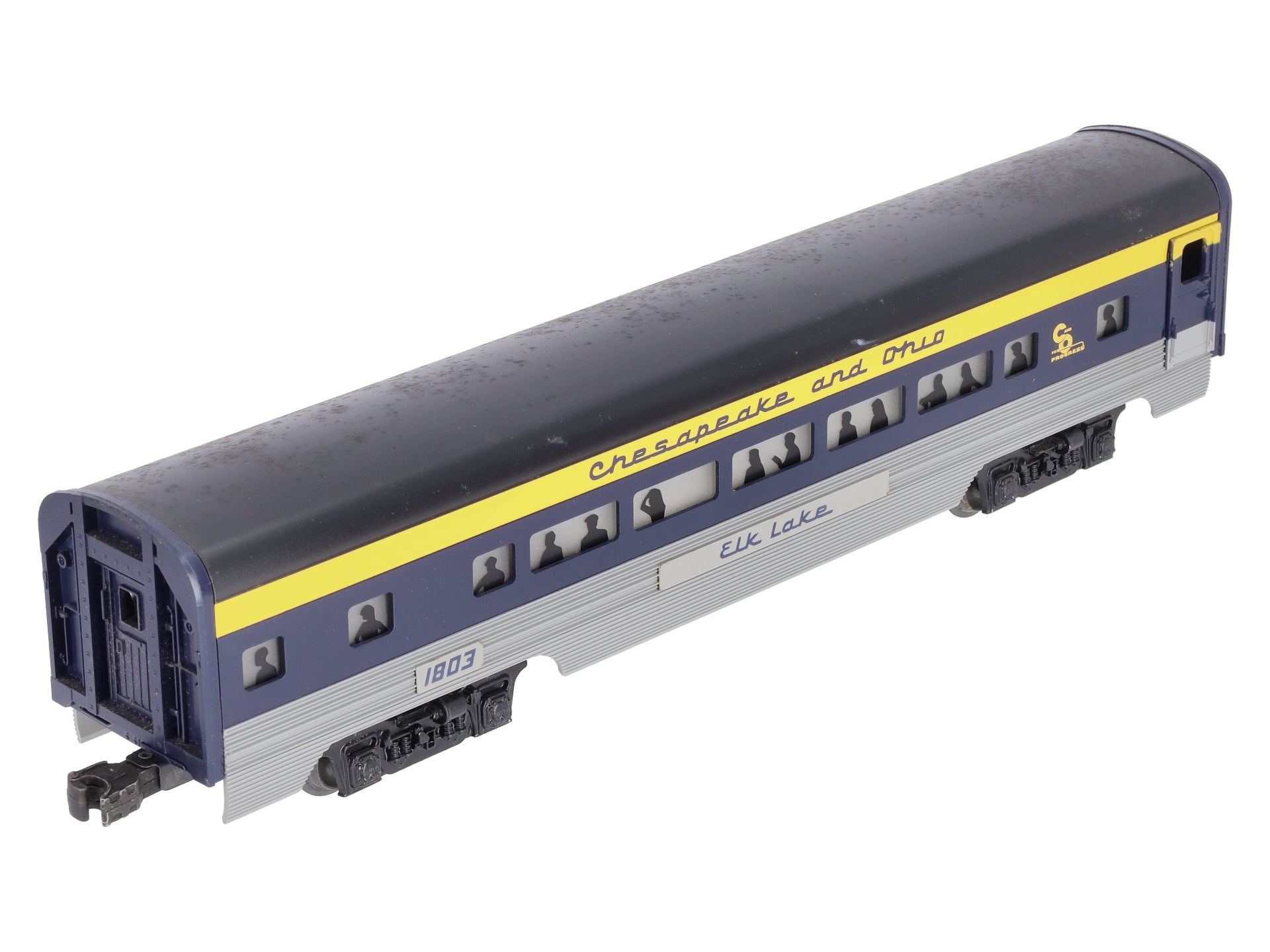 Lionel 6-19147 O Gauge Chesapeake & Ohio Aluminum 