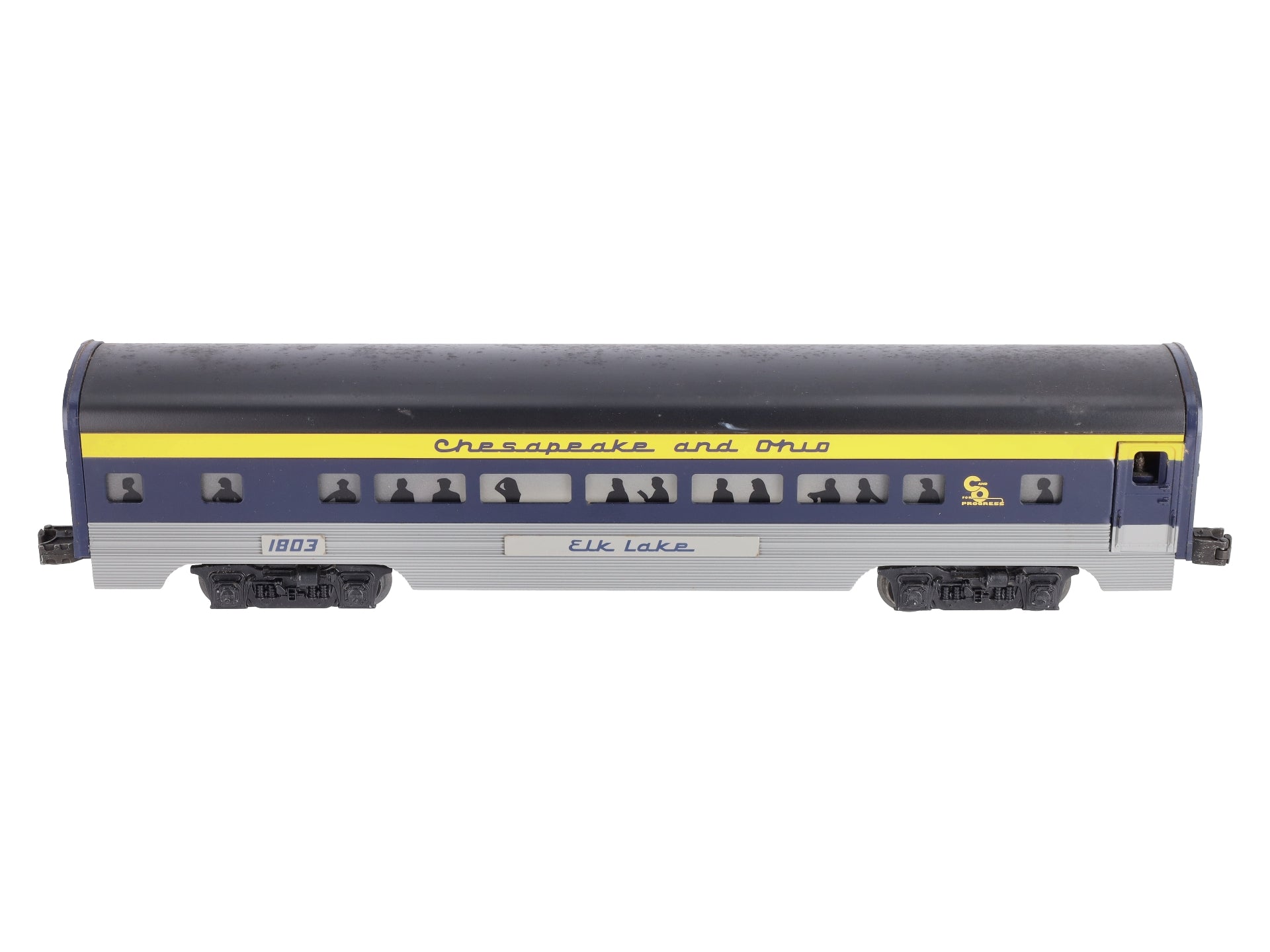 Lionel 6-19147 O Gauge Chesapeake & Ohio Aluminum 