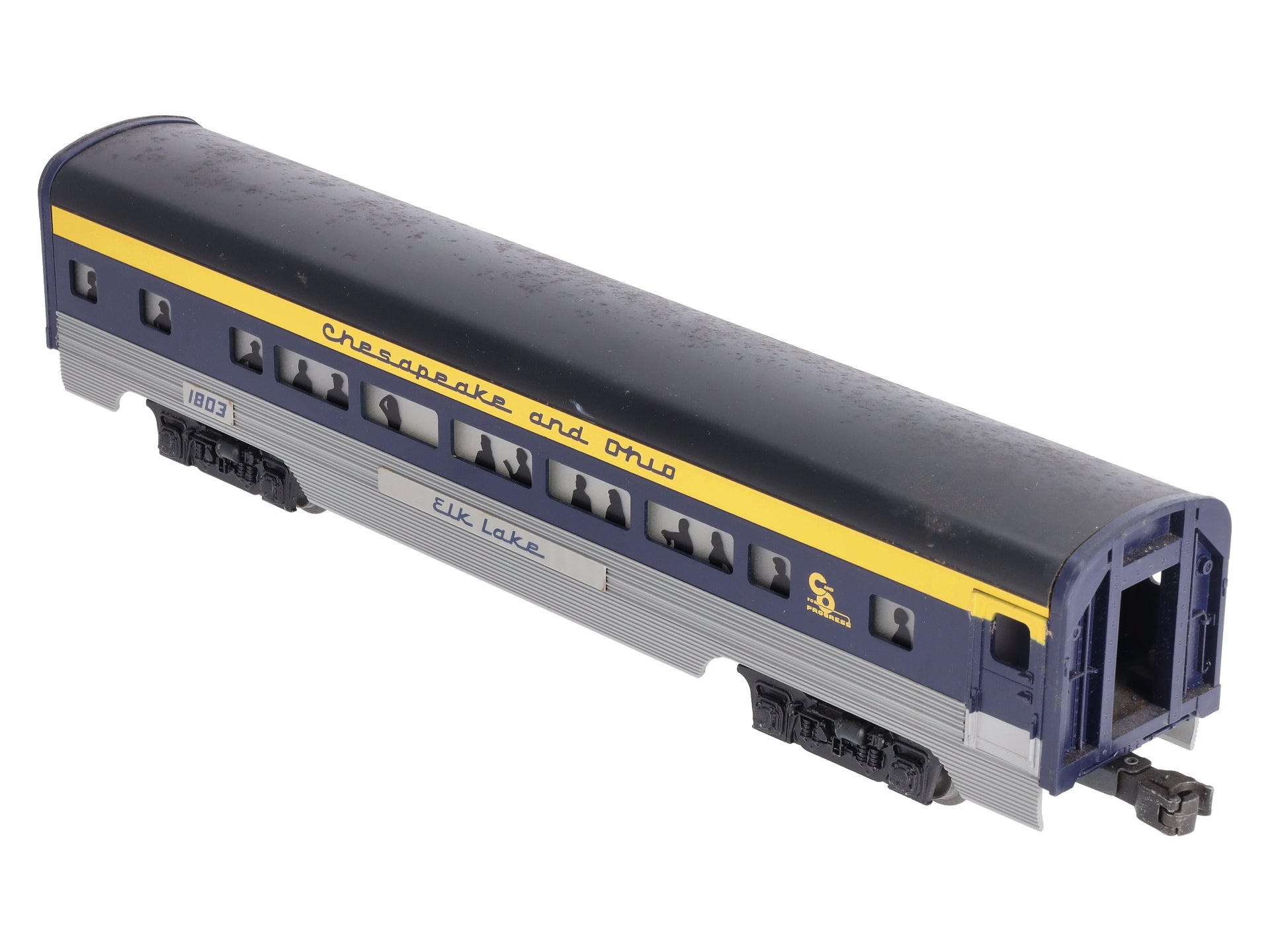 Lionel 6-19147 O Gauge Chesapeake & Ohio Aluminum 