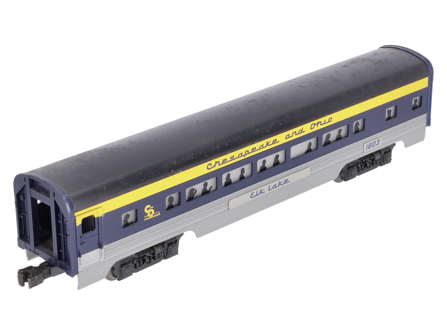 Lionel 6-19147 O Gauge Chesapeake & Ohio Aluminum "Elk Lake" Passenger Car #1803 LN/Box