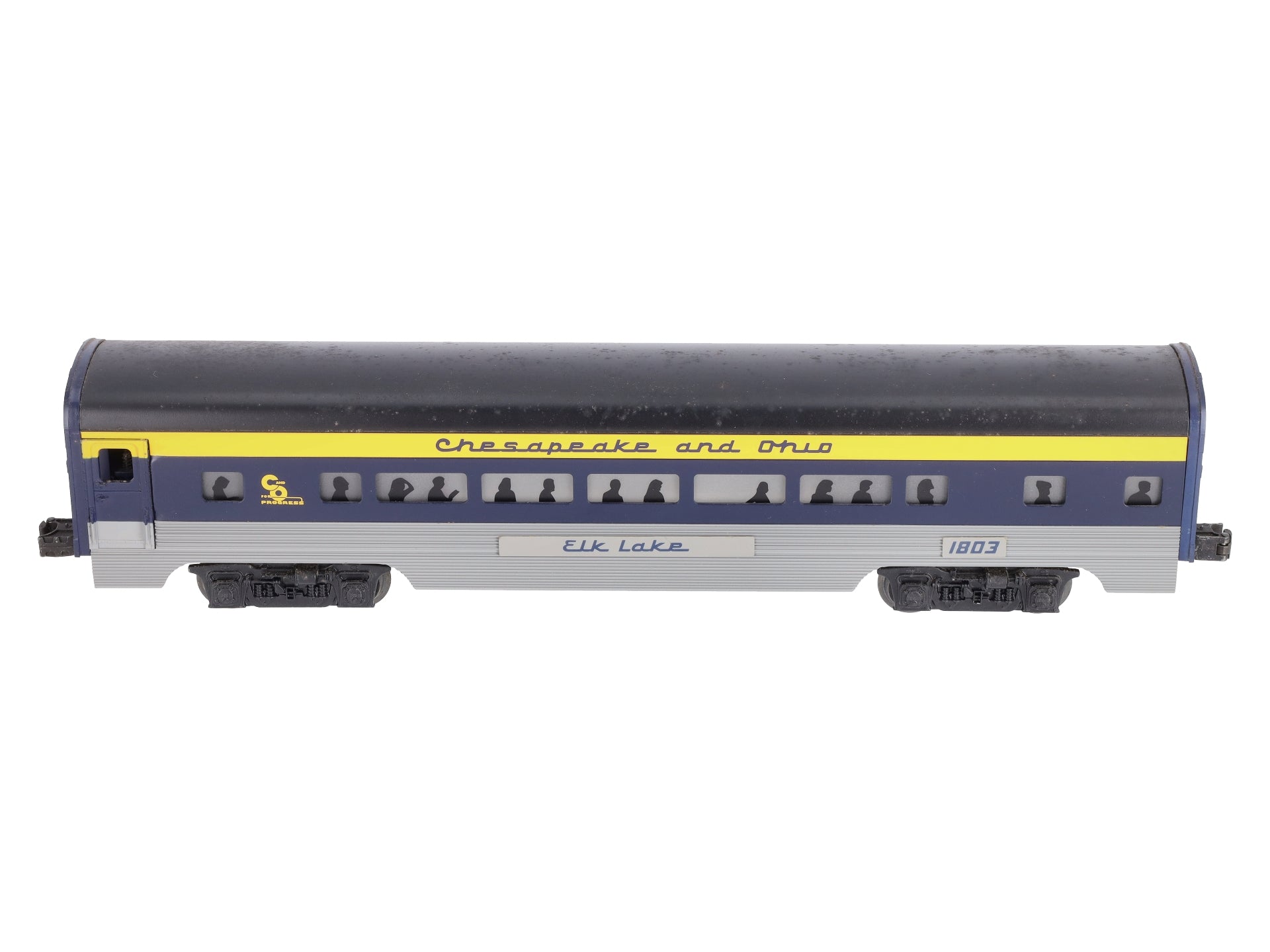 Lionel 6-19147 O Gauge Chesapeake & Ohio Aluminum 