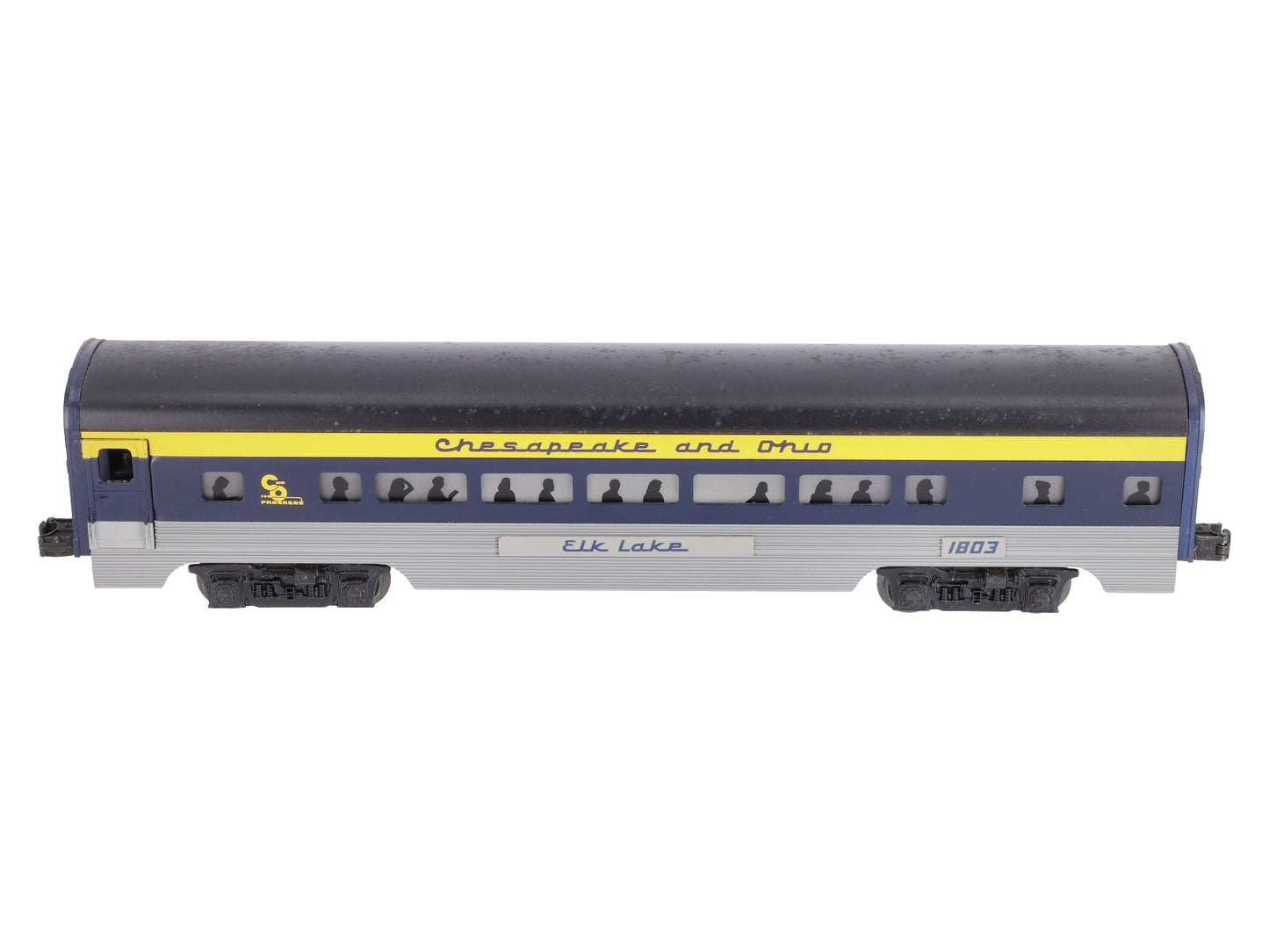 Lionel 6-19147 O Gauge Chesapeake & Ohio Aluminum "Elk Lake" Passenger Car #1803 LN/Box