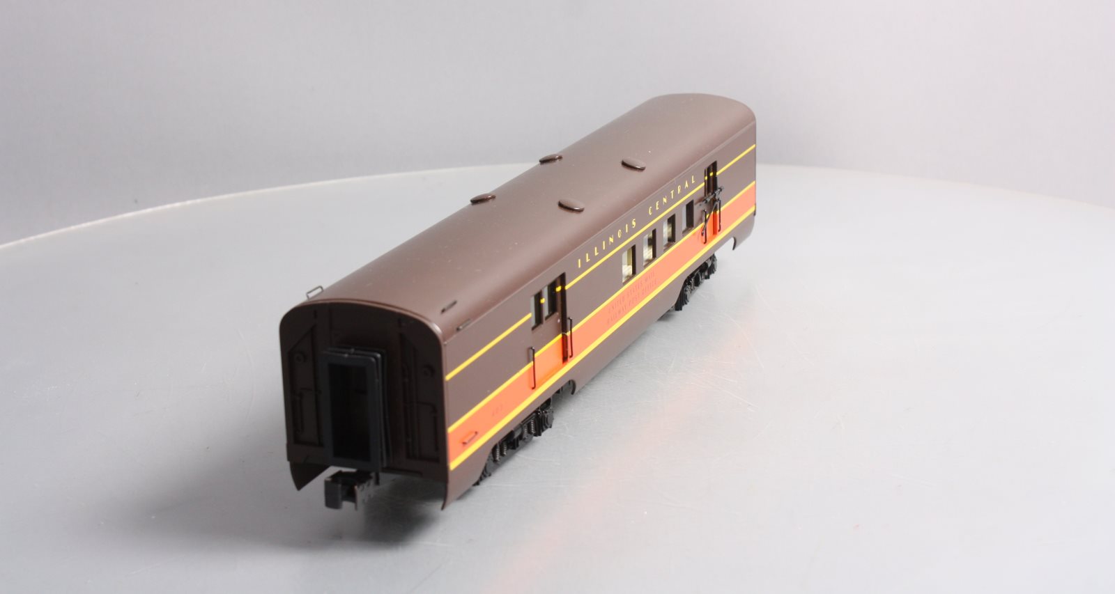 K-Line K4635-10403 O Gauge Illinois Central RPO Aluminum Car #403 LN/Box
