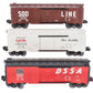 Lionel 6-39242 O Gauge 6464 Archive Boxcars (Set of 3) LN/Box