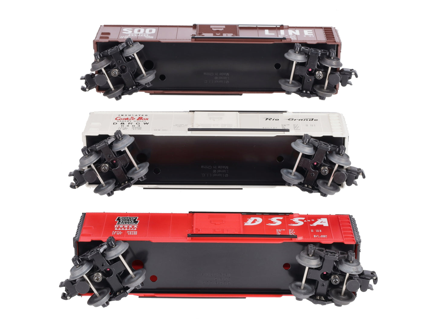 Lionel 6-39242 O Gauge 6464 Archive Boxcars (Set of 3) LN/Box