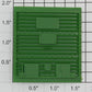 Lionel 6-9204 Green Multi-Panel Boxcar Door "Northern Pacific" (Type II)