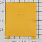 Lionel 6-9717 Yellow Multi-Panel Door w/ Guides "Union Pacific