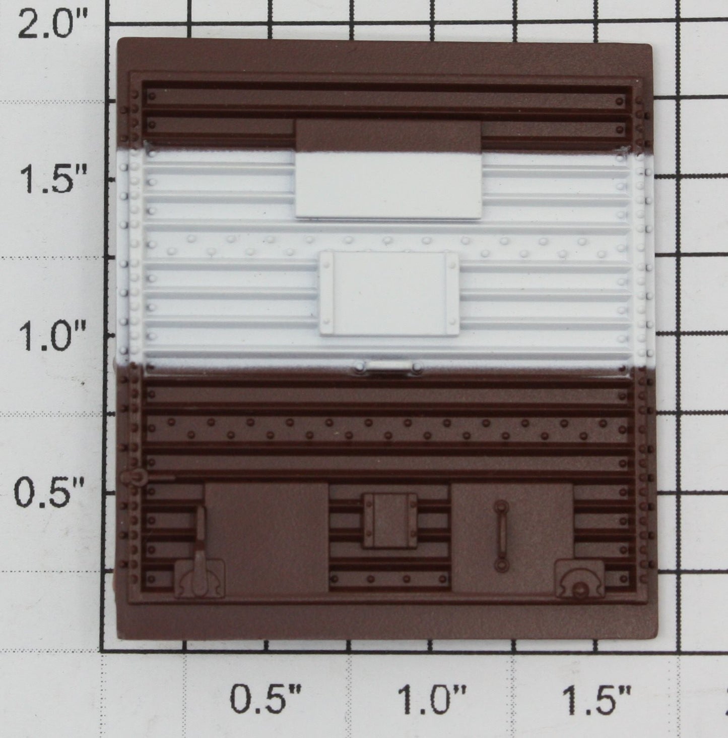 Lionel 6-9441 Brown White Multi-Panel Door with Guides "Pennsylvania