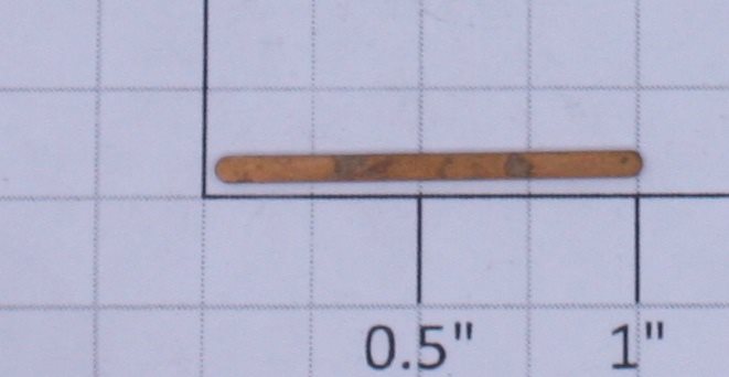 Lionel 31-15 Super O Gauge Copper Ground Track Pin