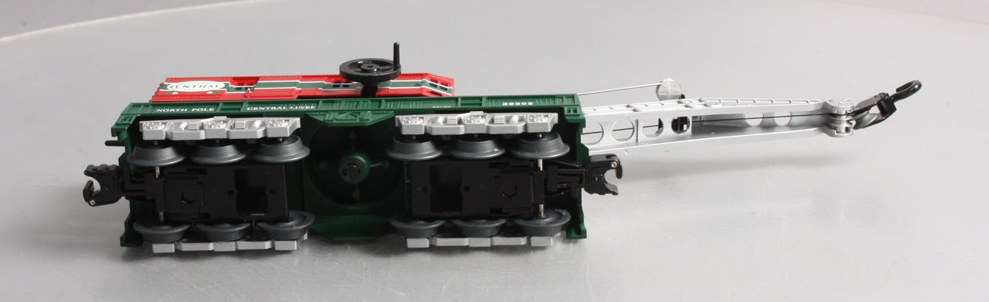 Lionel 6-29303 O Gauge North Pole Central Crane Car LN/Box