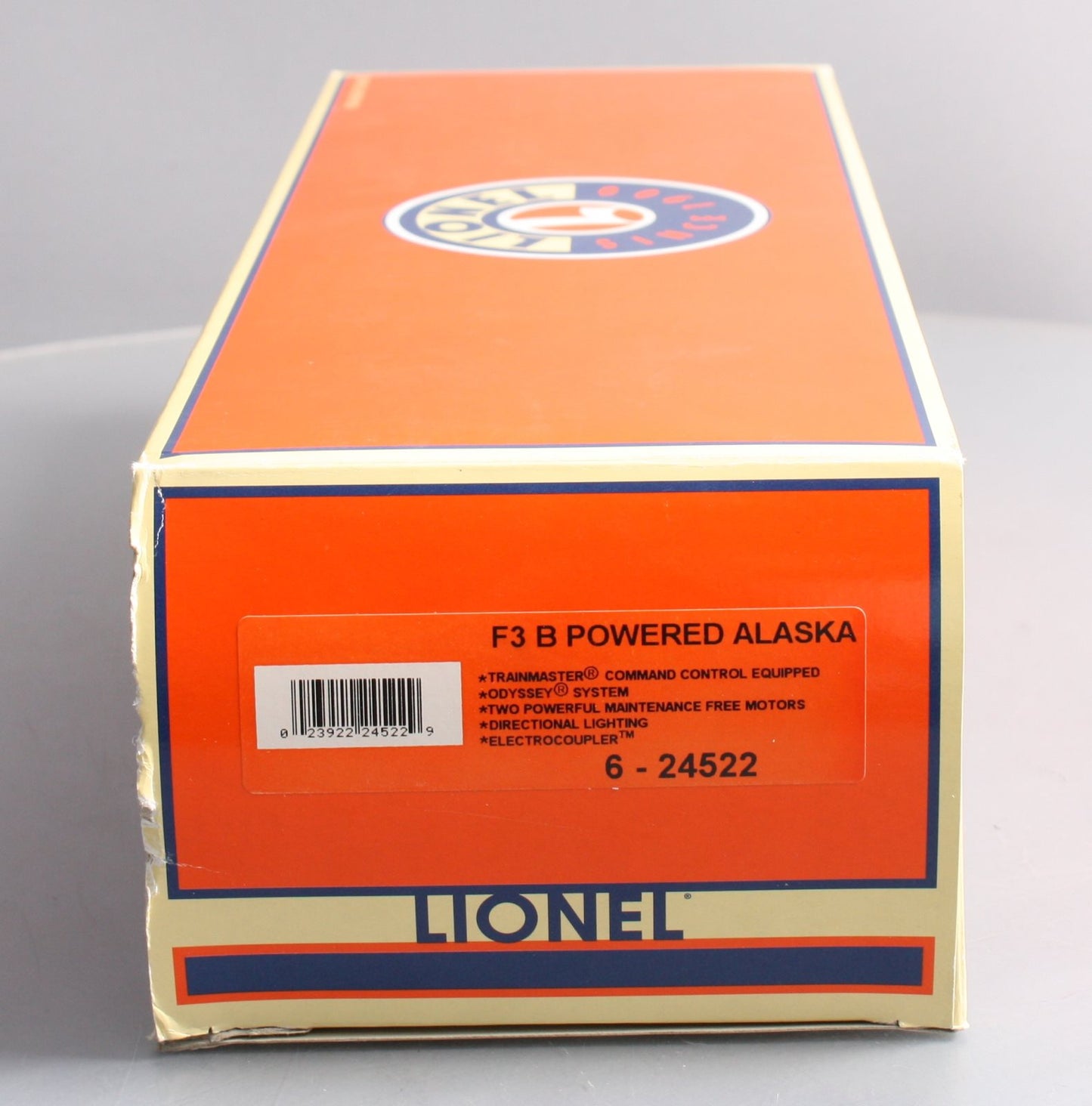 Lionel 6-24522 O Gauge Alaska F3 Powered Diesel B-Unit w/TMCC #1519