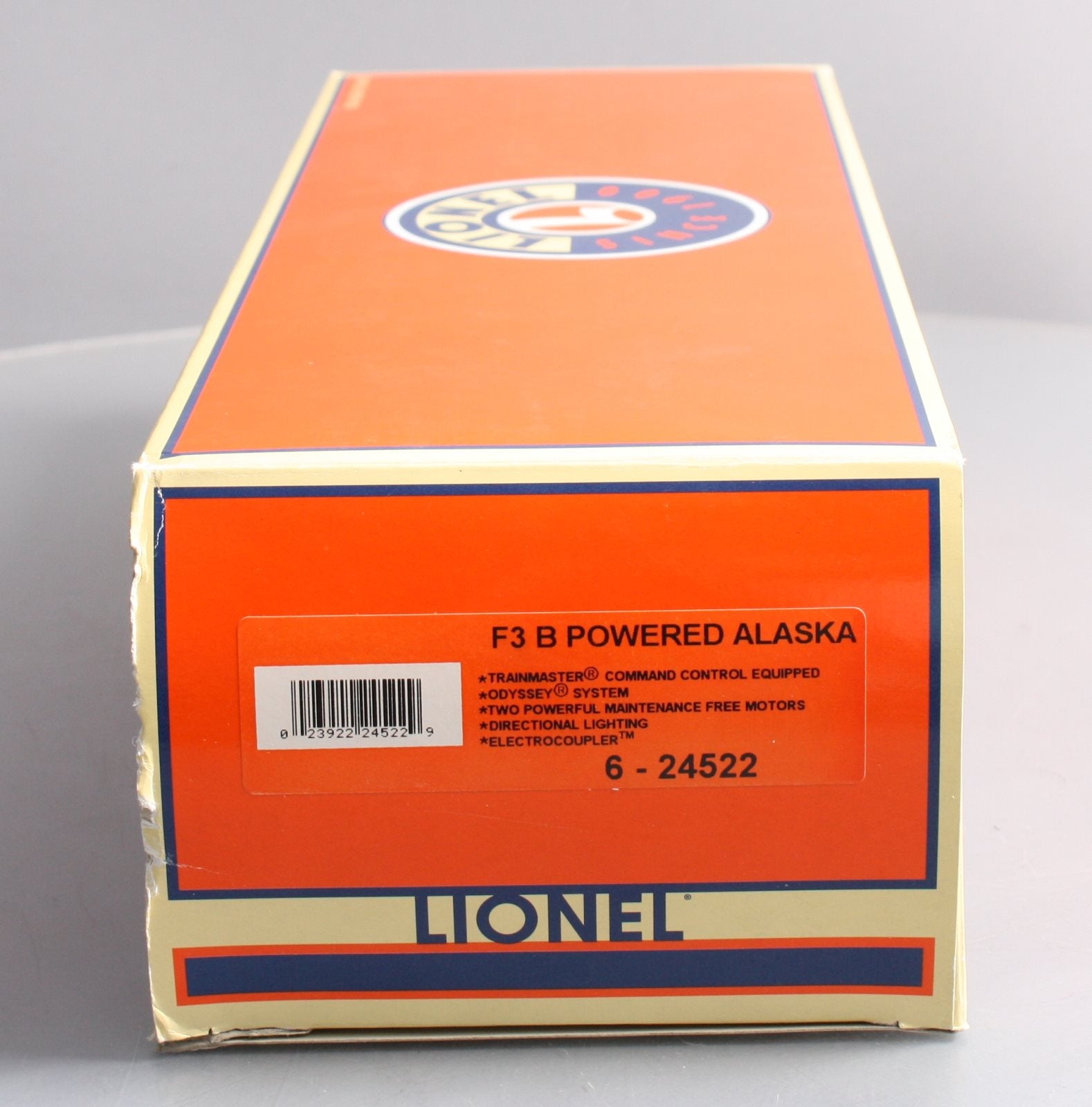 Lionel 6-24522 O Gauge Alaska F3 Powered Diesel B-Unit w/TMCC #1519
