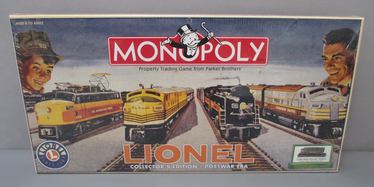 Lionel 00117 Postwar Era Vintage Collector's Edition Monopoly Board Game